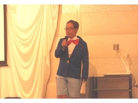 懇親会:仮装「迷探偵 淀川で